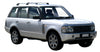 Land Rover (2002-2012) Range Rover 5 Door SUV Aug 2002 - 2012 (Naked Roof) Aero FlushBar Yakima Roof Rack