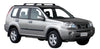 Nissan X-Trail (2001-2007) 5 Door SUV Oct 2001 - Sep 2007 (Flush Rails) Aero FlushBar Yakima Roof Rack