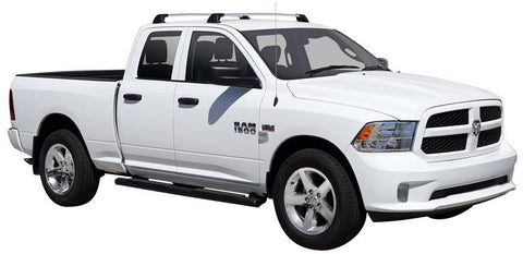 Dodge Ram (2009-2012) 1500 Quad Cab 4 Door Ute 2009 - 2012 (Naked Roof) Aero FlushBar Yakima Roof Rack