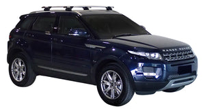 Land Rover (2011-2023) Range Rover Evoque 5 Door SUV 2011 - 2023 (Raised Rails) Aero ThruBar Yakima Roof Rack