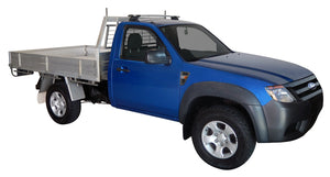 Ford Ranger (2006-2011) Single Cab 2 Door Ute 2006 - 2011 (Naked Roof) Aero ThruBar Yakima Roof Rack