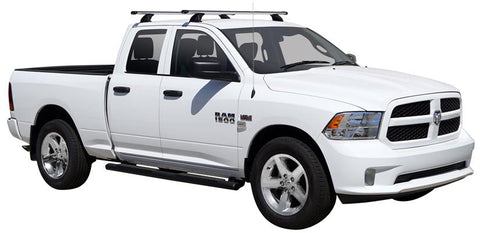 Dodge Ram (2009-2012) 1500 Quad Cab 4 Door Ute 2009 - 2012 (Naked Roof) Yakima HD Through Bar Yakima Roof Rack