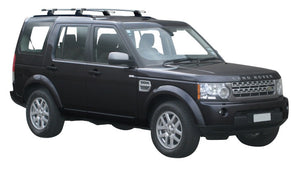 Land Rover (2009-2017) Discovery 4 5 Door SUV 2009 - Mar 2017 (Factory Tracks) Aero ThruBar Yakima Roof Rack