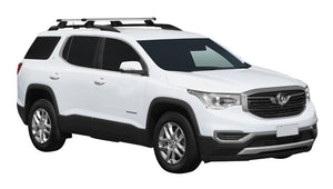 Holden Acadia (2018-2020) 5 Door SUV Oct 2018 - 2020 (Raised Rails) Yakima HD Through Bar Yakima Roof Rack