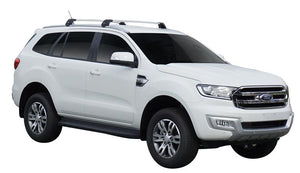 Ford Everest (2015-2022) 5 Door SUV 2015 - Sep 2022 (Flush Rails) Aero FlushBar Yakima Roof Rack