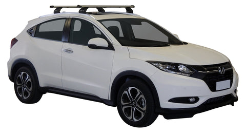 Honda HR-V (2015-2022) 5 Door SUV 2015 - 2022 (Flush Rails) Yakima HD Through Bar Yakima Roof Rack
