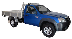 Mazda BT-50 (2006-2011) Single Cab 2 Door Ute Nov 2006 - Oct 2011 (Naked Roof) Aero ThruBar Yakima Roof Rack