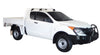 Mazda BT-50 (2011-2015) Freestyle Cab 4 Door Ute Nov 2011 - Aug 2015 (Naked Roof) Aero FlushBar Yakima Roof Rack