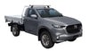 Mazda BT-50 (2020-2023) Single Cab 2 Door Ute Oct 2020 - 2023 (Naked Roof) Yakima HD Through Bar Yakima Roof Rack