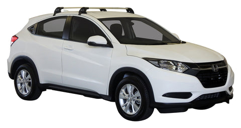 Honda HR-V (2015-2022) 5 Door SUV 2015 - May 2022 (Naked Roof) Aero FlushBar Yakima Roof Rack