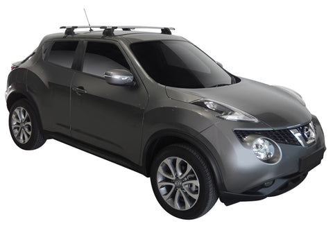 Nissan Juke (2015-2020) 5 Door SUV Apr 2015 - Jun 2020 (Naked Roof) Aero ThruBar Yakima Roof Rack