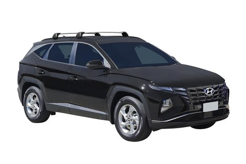 Hyundai Tucson (2021-2022) 5 Door SUV Apr 2021 - 2022 (Flush Rails) Aero FlushBar Yakima Roof Rack