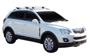 Holden Captiva (2006-2020) 5 5 Door SUV 2006 - 2020 (Raised Rails) Aero ThruBar Yakima Roof Rack