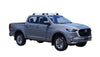 Mazda BT-50 (2020-2023) Dual Cab 4 Door Ute Oct 2020 - 2023 (Naked Roof) Aero FlushBar Yakima Roof Rack