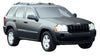 Jeep Grand (2005-2010) Cherokee WH 5 Door SUV Jul 2005 - 2010 (Raised Rails) Aero RailBar Yakima Roof Rack