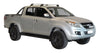 JMC Vigus (2015-2022) 4 Door Ute Jul 2015 - 2022 (Naked Roof) Aero FlushBar Yakima Roof Rack