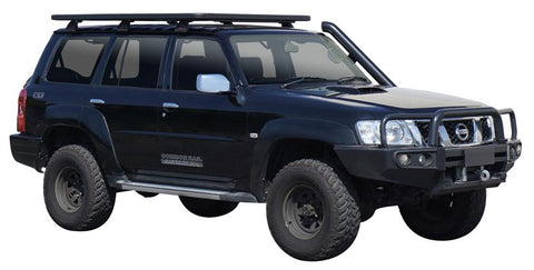 Nissan Patrol (1997-2023) GU 5 Door SUV Dec 1997 - 2023 (Gutters) Platform U 1485 x 2130 mm (Pre-assembled) Yakima Roof Rack