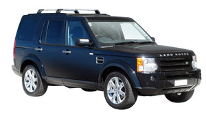 Land Rover (2004-2009) Discovery 3 5 Door SUV Nov 2004 - 2009 (Factory Tracks) Aero FlushBar Yakima Roof Rack