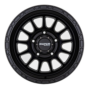 Toyota Hilux SNIPER Ballistic 17" Wheels to suit GUN (2015+) - HD Rating (1250KG)