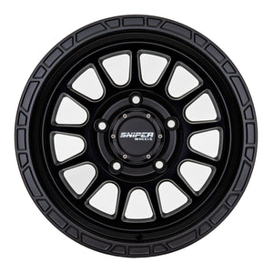 SNIPER BALLISTIC 17" 4x4 Wheels - Extra HD Rating (1250KG) - Set of 4