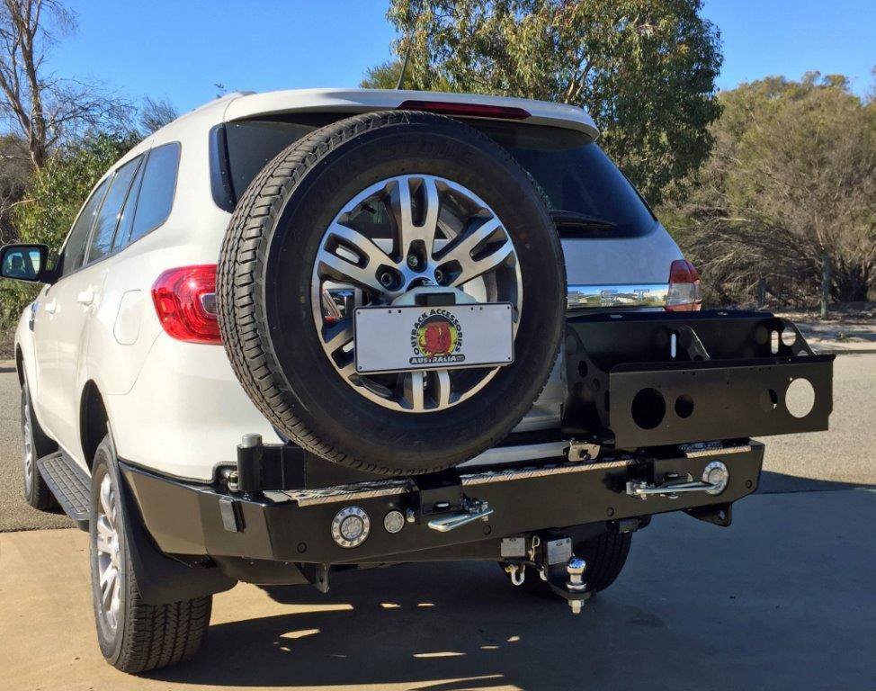 Ford Everest (2015-2022) Titanimum & Trend Outback Accessories Rear Ba ...
