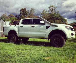 Ford Ranger (2011-2015) PX1 XL/XLT/Wildtrak/High Rider 4" Stainless Steel Snorkel Meredith Metal Works