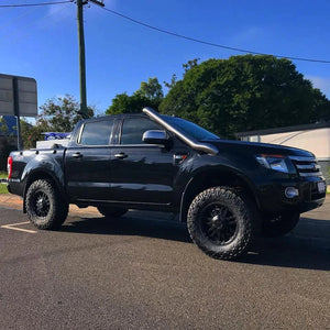 Ford Ranger (2018-2022) PX3 Ranger 2.0L Bi Turbo 4" Stainless Steel TWIN Snorkels Meredith Metal Works