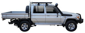 Toyota Landcruiser 79 Series (2011-2022) Dual Cab Yakima Gutter Mount Platform & Crossbar Roof Rack