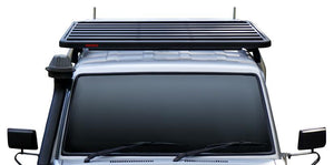 Toyota Landcruiser 79 Series (2011-2022) Dual Cab Yakima Gutter Mount Platform & Crossbar Roof Rack