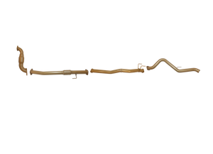 Isuzu D-MAX (2012-2017) RT-  3L TD July 2012 to current - Single 3" with CAT and Centre Pipe Only Kit