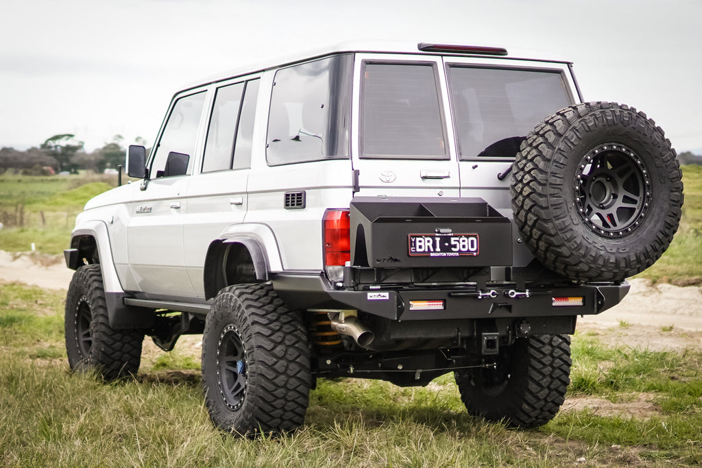 Toyota Landcruiser 76 Series (1999-2022) The Cruiser Company Rear Bar