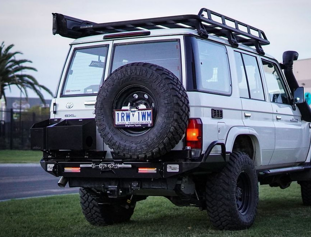 Toyota Landcruiser 76 Series (1999-2022) The Cruiser Company Rear Bar