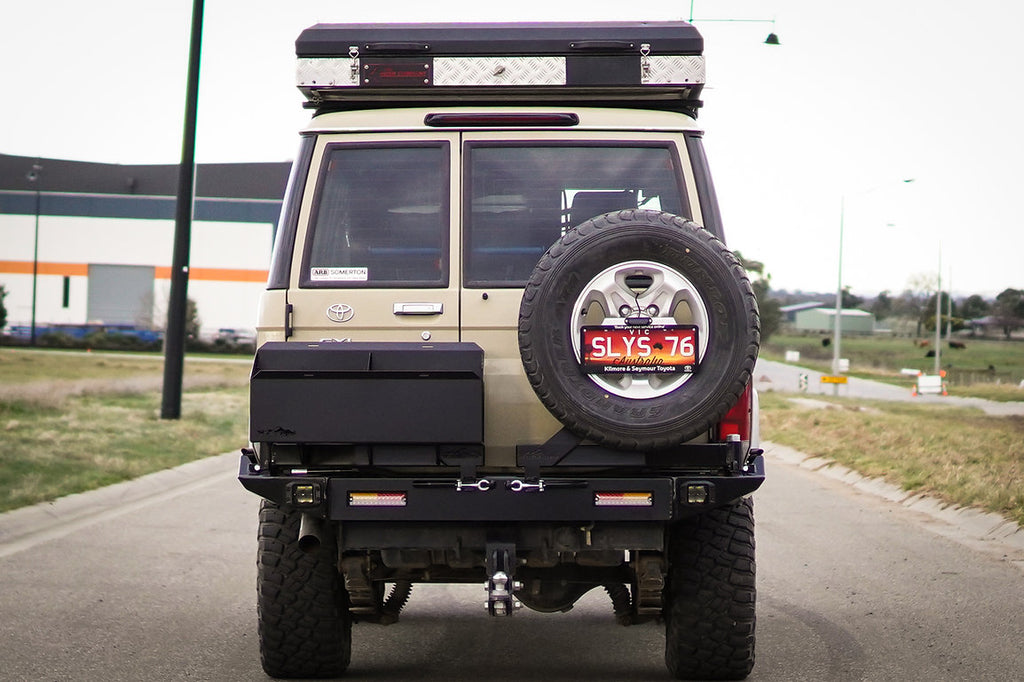 Toyota Landcruiser 76 Series (1999-2022) The Cruiser Company Rear Bar