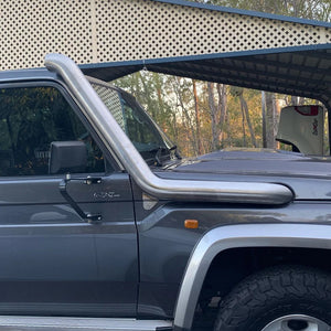 Toyota Landcruiser 79 Series (1999-2022)  4" Stainless Steel Snorkel Meredith Metal Works