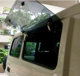 Toyota Landcruiser 75 & 78 series - Emu Wing (REAR/SIDE) Window Vehicle Access - Auto Safety Glass