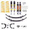 Toyota Hilux (2015-2025) N80 GUN 75mm Front / 50mm Rear  suspension lift kit - Tough Dog Adjustable