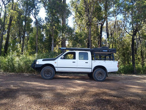 Toyota Hilux (1999-2005) OzRoo Tub Rack - Half Height & Full Height