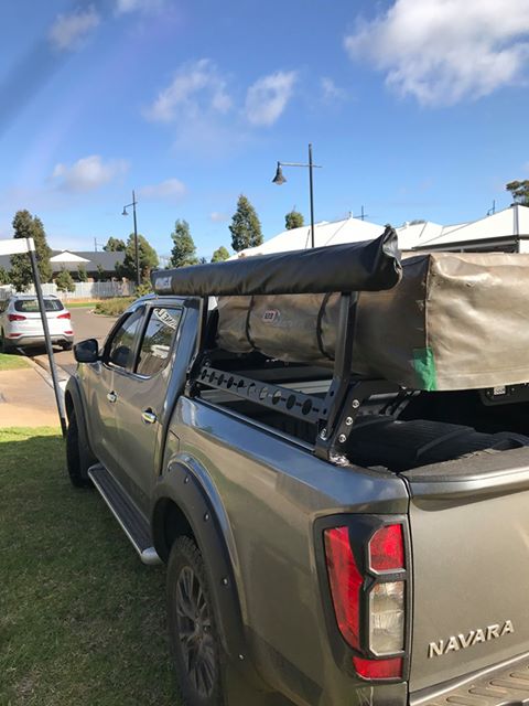 Nissan Navara (2015-2020) OzRoo Tub Rack - Half Height & Full Height ...