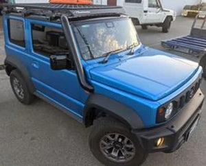 Suzuki Jimny (2019+) Kingz Customs 3.5" Stainless Snorkel Kit