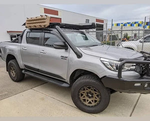 Toyota Hilux (2015+) GUN N80 Series Kingz Customs 4" Stainless Snorkel Kit