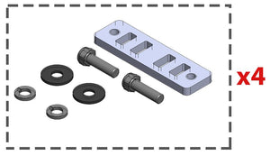 Yakima LockNLoad Trim HD Crossbars to suit OZROO Rollercover