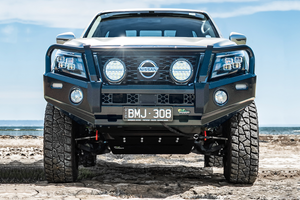 Nissan Navara (2021+) NP300 Deluxe Commercial Bull Bar - BBCD082