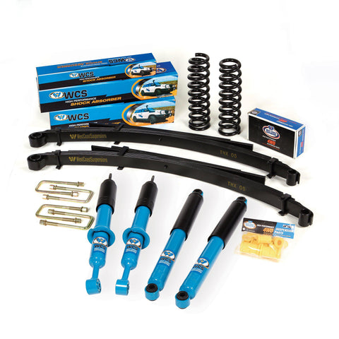 West Coast Suspensions 2" Remote Res Lift Kit for Toyota Landcruiser VDJ76 Wagon (01/2007 on)