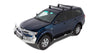 Mitsubishi Challenger (2009-2015) PB 4dr SUV Heavy Duty 2500 Black 2 Bar Roof Rack JA0155 Rhino Rack