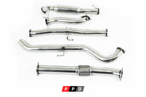 Mitsubishi Triton Turbo Back Exhaust - Side