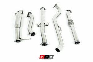 Mitsubishi Triton Turbo Back Exhaust - Front