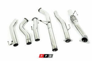 Nissan Navara DPF Exhaust - Front On