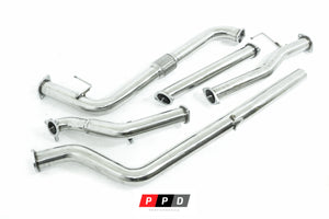 Nissan Navara (2005-2006) D40 TD 3" Stainless Steel Exhaust System