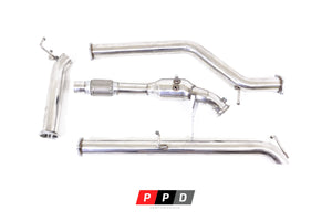 VW Amarok (2013+) 2L Twin Turbo TDI400 TDI420 3" Stainless DPF Delete Exhaust