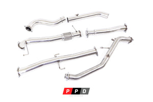 Mitsubishi Triton (2015+) MQ & MR TD Stainless DPF-Delete turbo-back exhaust